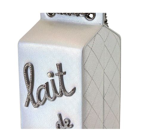 chanel lait de coco bag|chanel milk carton bag.